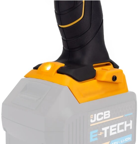Аккумуляторный винтоверт JCB Tools JCB-18BLID-B-E (без АКБ и ЗУ) (57241) изображение 5