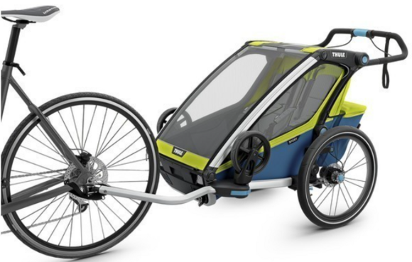 Детская коляска Thule Chariot Sport Double Chartreuse-Mykonos (TH 10201004) изображение 2