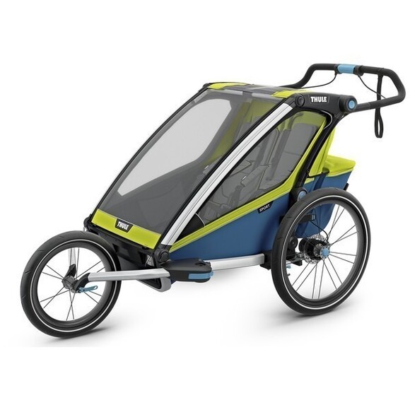 Детская коляска Thule Chariot Sport Double Chartreuse-Mykonos (TH 10201004) изображение 3