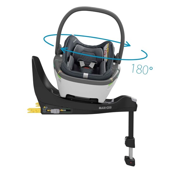 Детское автокресло MAXI-COSI Coral 360 (essential green/black shell) (8559047110) изображение 9