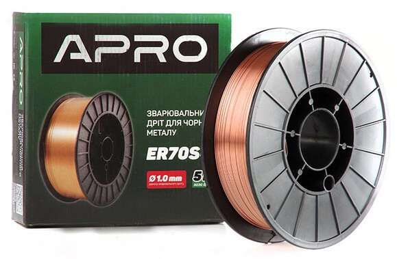 Сварочная проволока APRO ER70S-6, 1 мм, 5 кг (699928) изображение 3