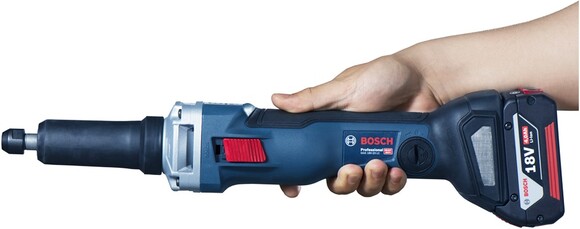 Аккумуляторная прямая шлифмашина Bosch GGS 18V-23 LC (601229100) без АКБ и ЗУ изображение 2