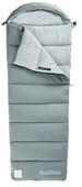 Спальный мешок с капюшоном Naturehike M400 NH20MSD02 Down Cotton Серый (6927595748138)