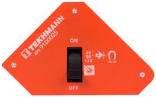 Магнит для сварки треугольный с положением для хранения 25 кг Tekhmann (9100025)