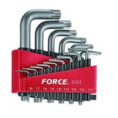 Набор ключей Force Torx Г-образных Т6-Т60 (5151) 15 шт