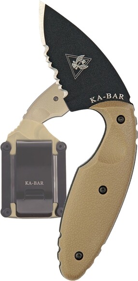 Нож KA-BAR Original TDI (Coyote Brown) (1477CB) изображение 3