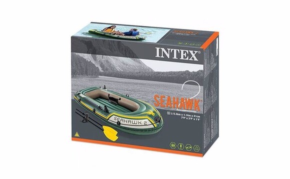 Двухместная надувная лодка INTEX 68347 изображение 4