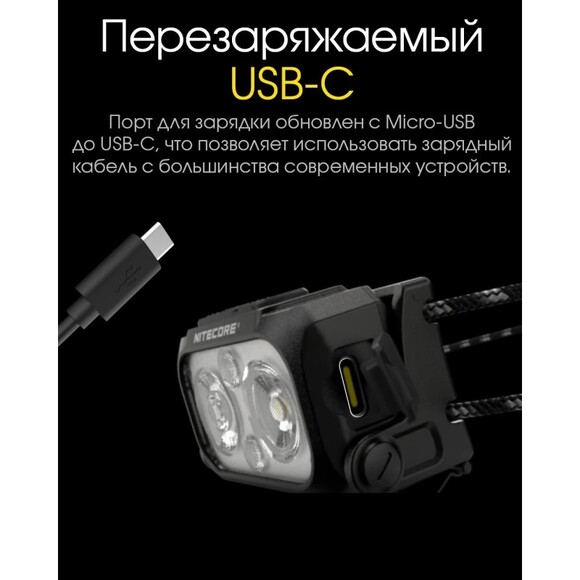 Налобный фонарь Nitecore NU25 UL NEW2 (6-1288-bl_new_ul) изображение 15