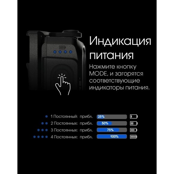 Налобный фонарь Nitecore NU25 UL NEW2 (6-1288-bl_new_ul) изображение 16