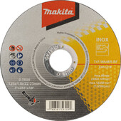 Тонкий відрізний диск для нержавіючої сталі 125х1х22.23мм 46R, плаский (D-75530)