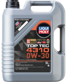 Синтетическое моторное масло LIQUI MOLY Top Tec 4310 0W-30, 5 л (2362)