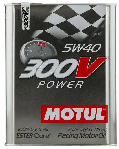 

Моторное масло Motul 300V Power, 5W40 2 л (104242)