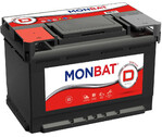 Автомобільний акумулятор MONBAT Dynamic 6CТ-60 L+, 600 A (DN-60-PM)