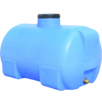 Пластикова ємність Пласт Бак 100 л горизонтальна, блакитна (00-00012460)