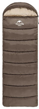 Спальный мешок Naturehike U250 NH20MSD07, левый (коричневый) (6927595767207-L)