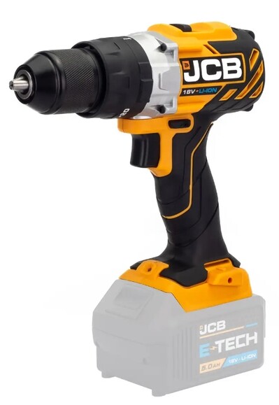 Аккумуляторная дрель-шуруповерт JCB Tools JCB-18BLCD-B-E (без АКБ и ЗУ) (57243) изображение 2