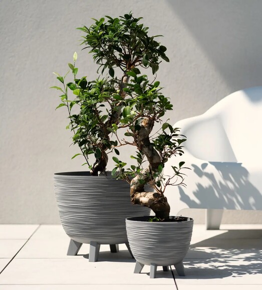 Горшок для растений Prosperplast Furu серый, 5 л (5905197571027) изображение 4