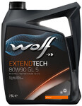 Трансмісійна олива WOLF EXTENDTECH 80W-90 GL 5, 5 л (8304507)