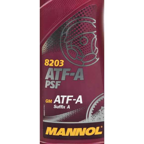 Трансмиссионное масло Mannol ATF-a, 1 л (MN8203-1) изображение 3