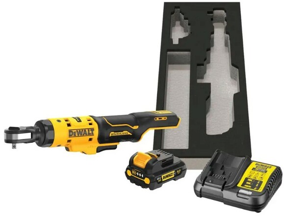 Аккумуляторный угловой гайковерт DeWALT (DCF504L1G) изображение 3