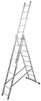 Алюминиевая трехсекционная лестница VIRASTAR TRIOMAX 3х9 ступеней (VTL039)