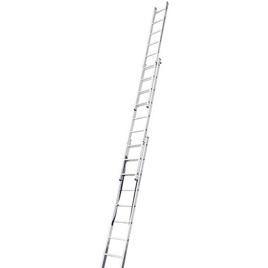 Алюминиевая трехсекционная лестница VIRASTAR TRIOMAX 3х9 ступеней (VTL039) изображение 4