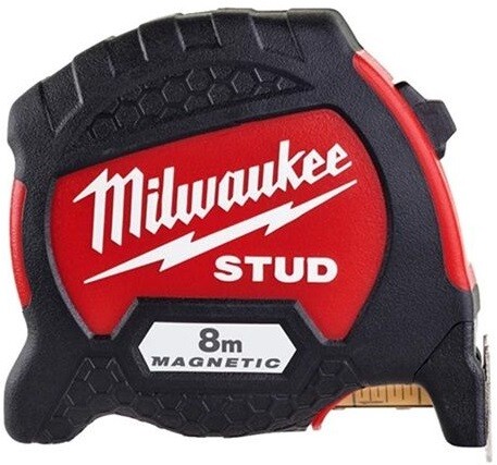 Рулетка магнитная Milwaukee STUD, 8 м (4932471627) изображение 2