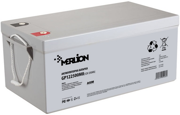 Акумуляторна батарея MERLION AGM GP122500M8 (5048)