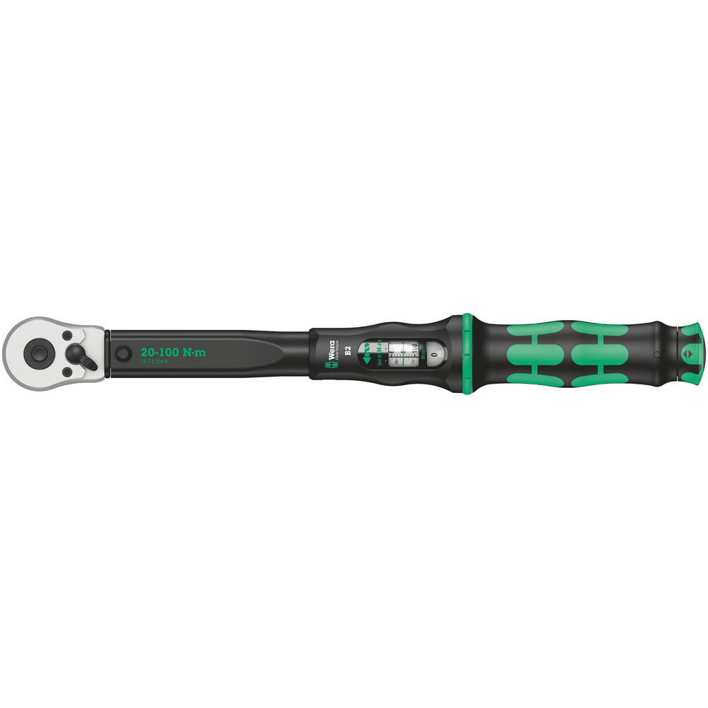 

Динамометрический ключ з тріскачкою і реверсом Wera Click-Torque B 2 (05075611001)