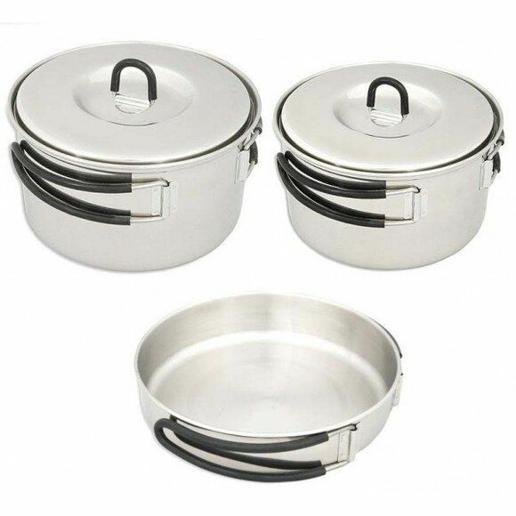 Набор посуды Tatonka Cookset Regular, Silver (TAT 4000.000) изображение 2