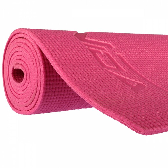 Коврик для йоги и фитнеса SportVida Pink PVC 4 мм (SV-HK0049) изображение 7