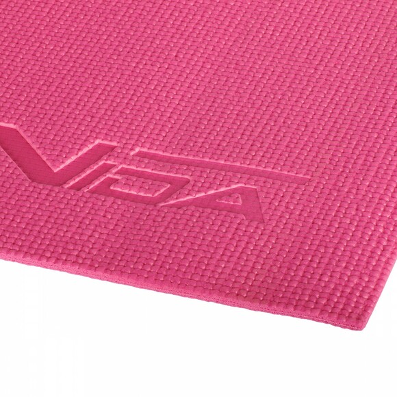 Коврик для йоги и фитнеса SportVida Pink PVC 4 мм (SV-HK0049) изображение 6