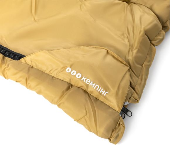 Спальный мешок Кемпинг Solo 200R золотой (4823082714988) изображение 4