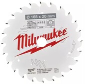 Пильний диск Milwaukee PFTE 165х20х1.6мм 24 зубів (4932471931)