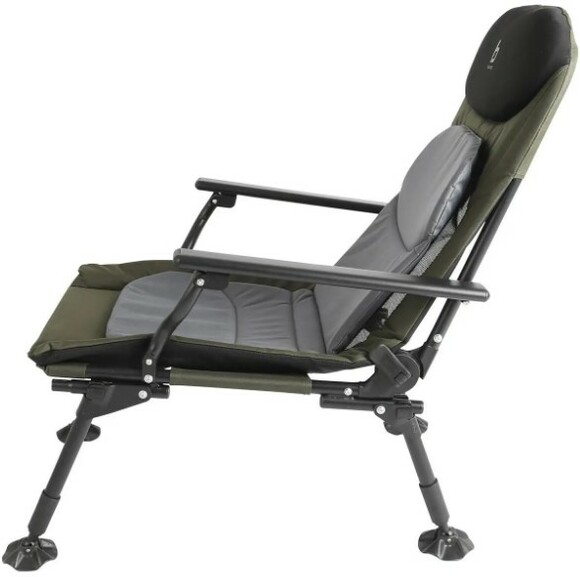 Кресло раскладное Bo-Camp Carp Black/Grey/Green (1204100) изображение 4