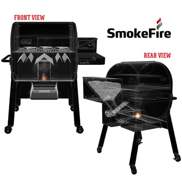 Пелетный гриль Weber SmokeFire EX4 GBS (22511004) изображение 8
