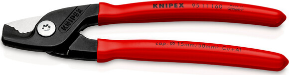Кабелерез KNIPEX StepCut 160 мм (95 11 160) изображение 2