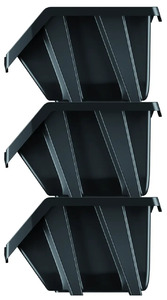 Набор контейнеров Kistenberg Bineer short 288x158x187 мм, черный, 10 шт (KBISS20-411 10) изображение 5