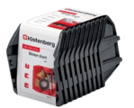 Набір контейнерів Kistenberg Bineer short 288x158x187 мм, чорний, 10 шт (KBISS20-411 10)