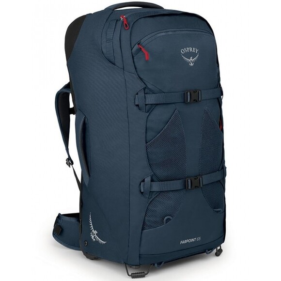 Сумка на колесах Osprey Farpoint Wheeled Travel Pack 65 O/S (Muted Space Blue) (009.2991) фото 3