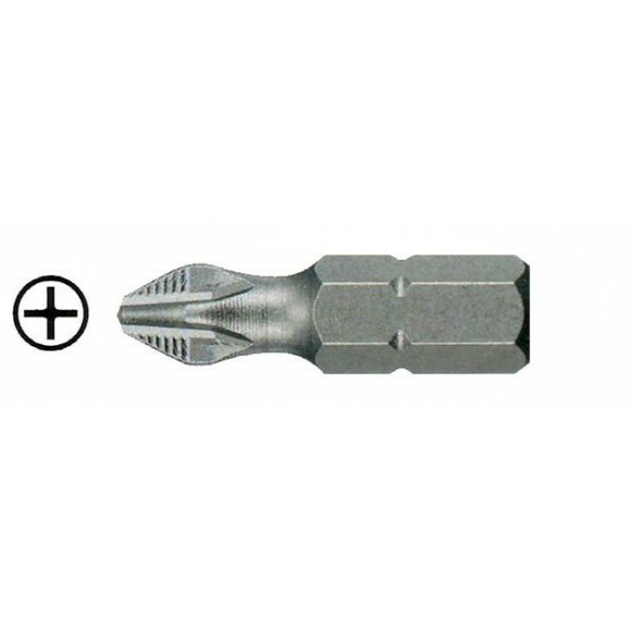 Біта хрестова Whirlpower PH1 25 мм, 10 шт. (962-11-0251(зол.) WP)
