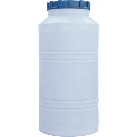 Пластиковая емкость Пласт Бак 200 л вертикальная, белая (00-00000812)