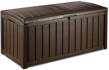 Ящик для садового инвентаря Keter Glenwood 390 л, коричневый (7290103666101)