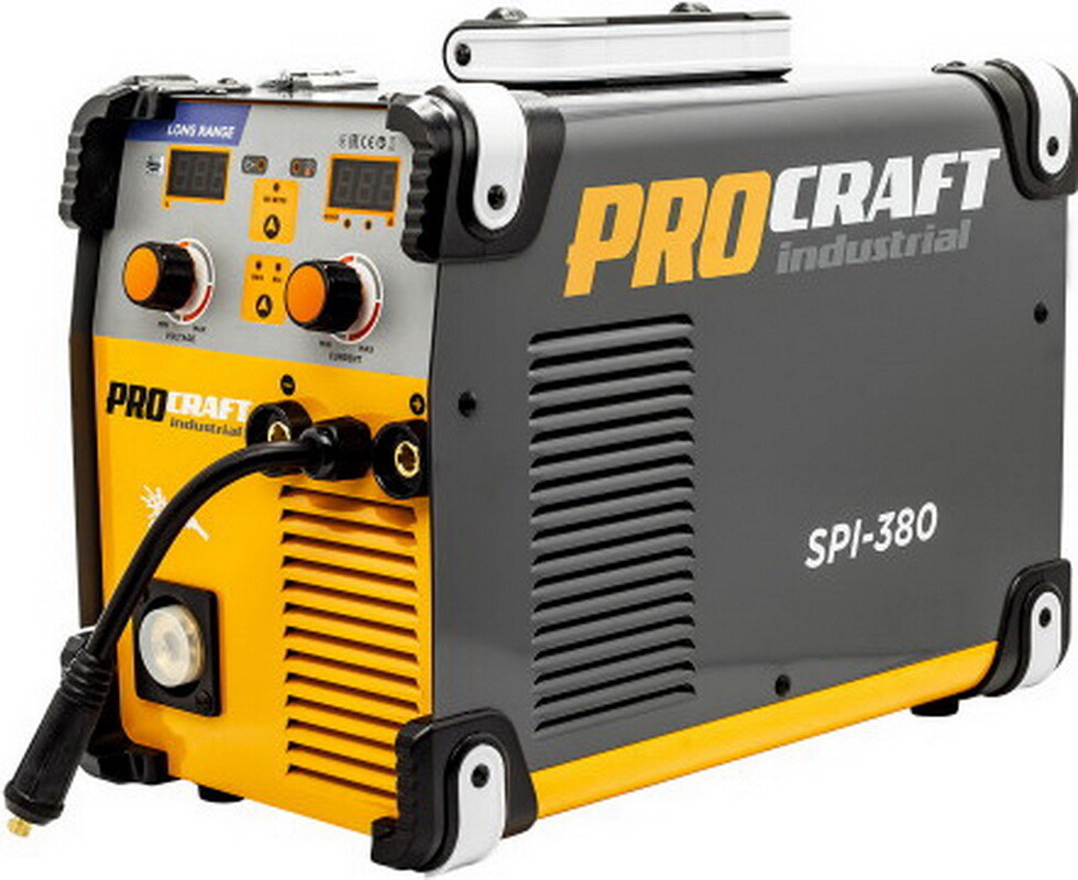 

Инверторный сварочный полуавтомат PROCRAFT Industrial SPI-380 (070380)