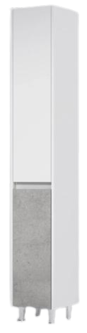Шкаф-пенал напольный с корзиной AM.PM GEM S, правый, 35 см,  M91CSR0351BF38 изображение 2