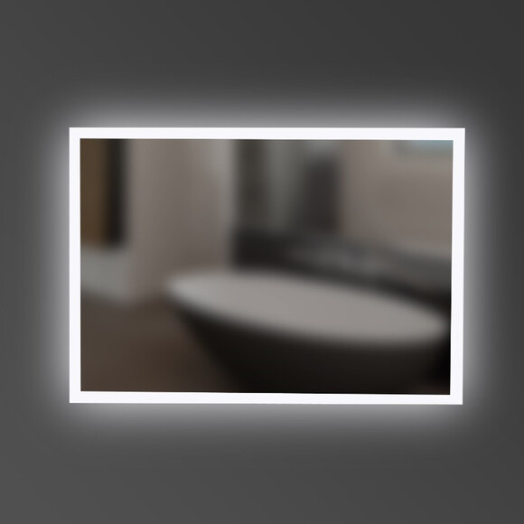 Дзеркало DEVIT ART 80х60 см, прямокутне, з LED підсвідкою та тачсенсором (6032180) фото 2