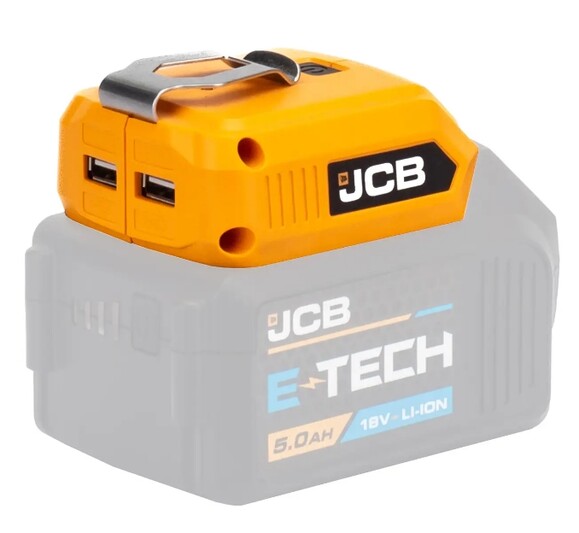 Адаптер до акумуляторної батареї JCB Tools JCB-18USB-E фото 2