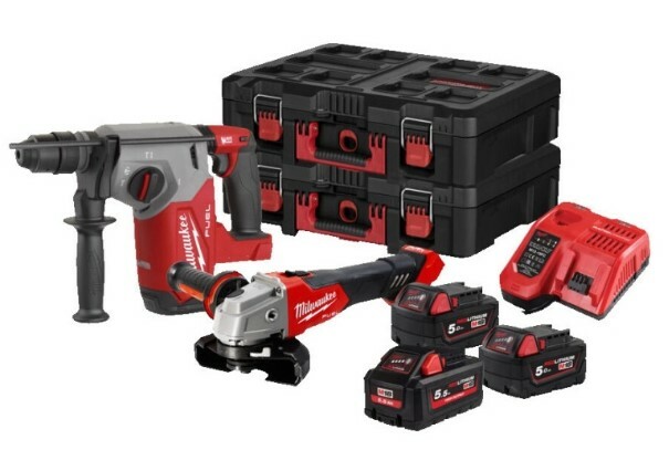 

Набор из двух инструментов без щеточных аккумуляторных MILWAUKEE M18 FPP2AY-553P PACKOUT (4933481019)