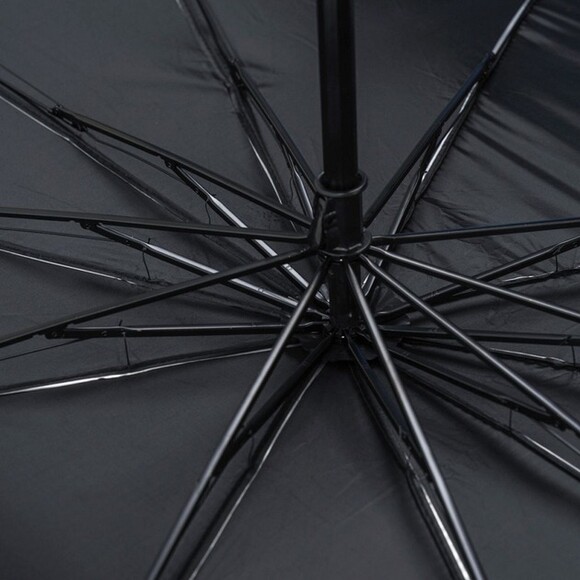 Солнцезащитный зонт для автомобиля SunShield 126х140х80cm, black (57232) изображение 8