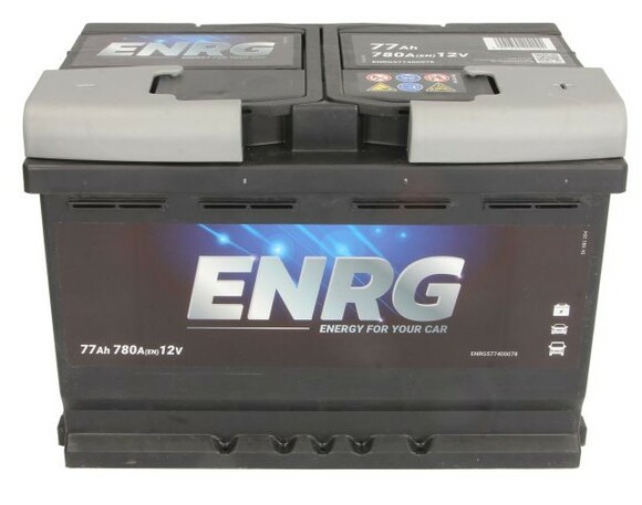 Автомобильный аккумулятор ENRG ENRG577400078 12 В (77 Аh, 780 А, R+) изображение 3